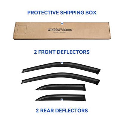 Window Visors Rain Guards for 1997