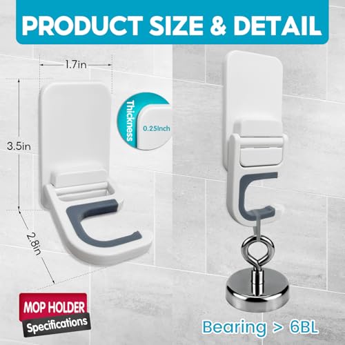 Broom Holder Wall Mount