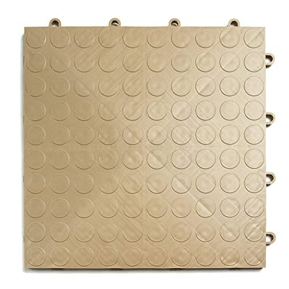 SnapLock GarageDeck 12"x12" Interlocking Garage Floor Tiles (48 Count)