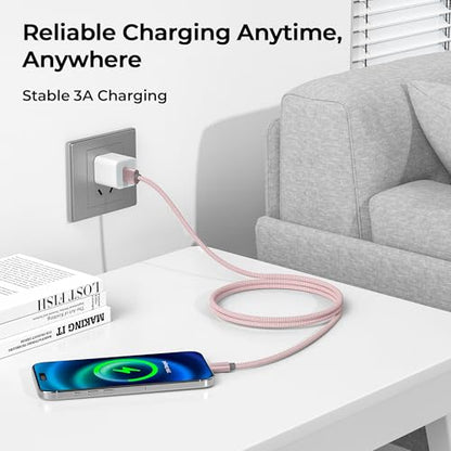 for iPhone 17 16 Pro Max Charger Cord (19.9 Foot)