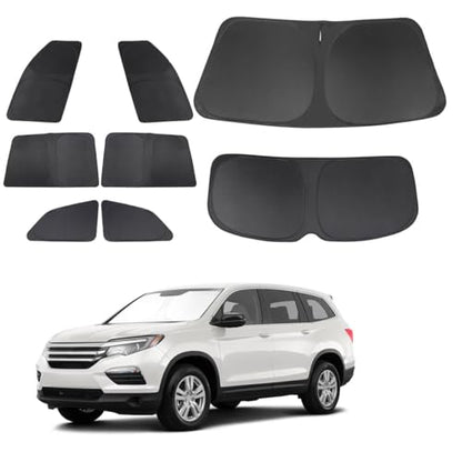 Window Shades for Honda Pilot 2016 (8 Count)