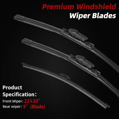 Windshield Wiper Blade Replacement for Ford Bronco Sport 2021 (3 Count)