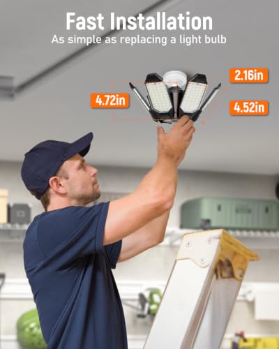 LED Garage Light 2 Pack (2 Count)