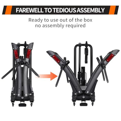 Ebike Rack with Ramp (2 Count)