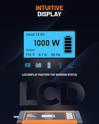 1000W Pure Sine Wave Power Inverter