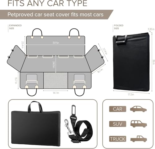 Back Seat Extender for Dogs