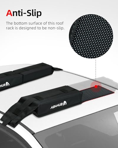 Soft Roof Rack Pads System for Surfboard (58 Foot)