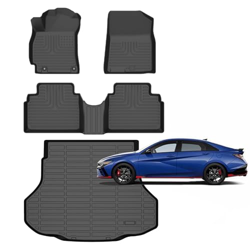 for Hyundai Elantra Car Floor Mats 2021