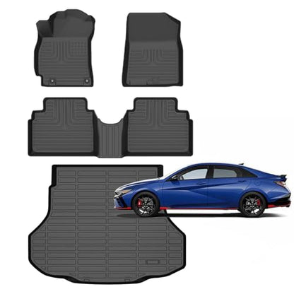 for Hyundai Elantra Car Floor Mats 2021