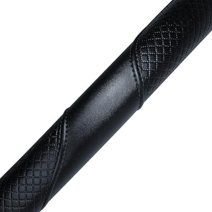 Heavy Duty Pure Cowhide Steering Wheel Cover