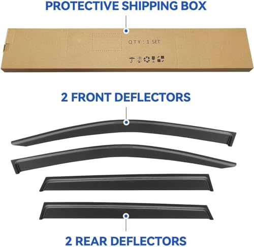 Window Visors Rain Guards for 2022
