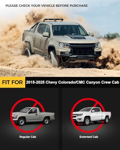 Running Boards & Steps Nerf Bars Fit for 2015 (2 Count)