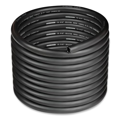 5 8" Heater Hose 25FT Coolant Radiator SAE 20R3 100PSI