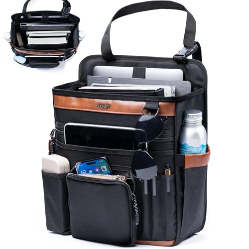 Car Seat Organizer with Laptop Compartment