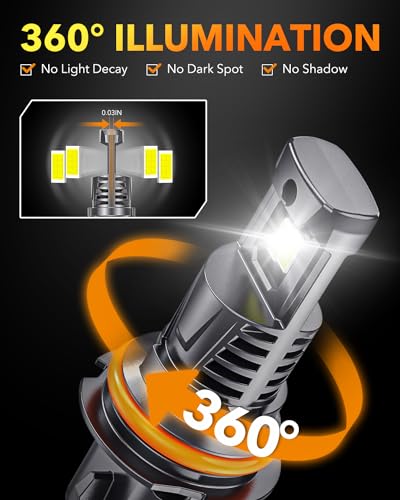 9007 HB5 LED Bulbs 10X Ultra (2 Count)