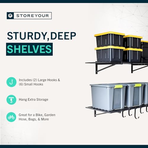 Garage Wall Shelf (2 Count)