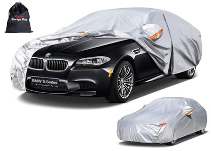 6 Layers Sedan Waterproof Car Cover for BMW 5
