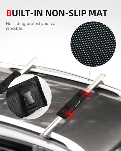 Soft Roof Rack Pads System for Surfboard