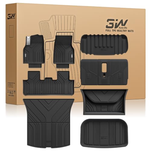 10PCS Floor Mats for Tesla New Model Y 2025