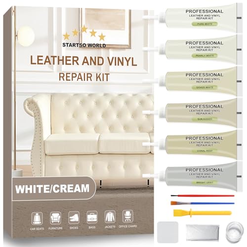 Cream Leather Repair Kit for Furniture