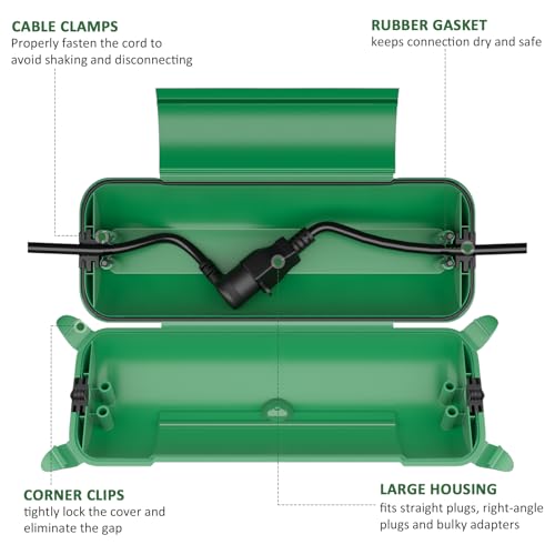 Outdoor Extension Cord Safety Cover