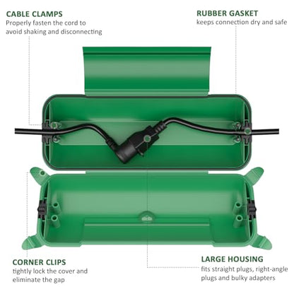 Outdoor Extension Cord Safety Cover