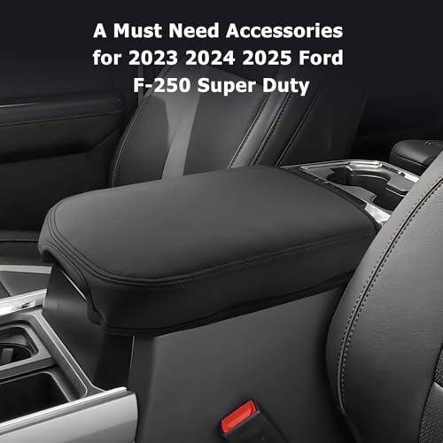 2025 2026 F 250 F 350 F 450 Super Duty Center Console Cover Compatible with 2023 2024 2025 2026 Ford F250 F350 F450 Super Duty Accessories F