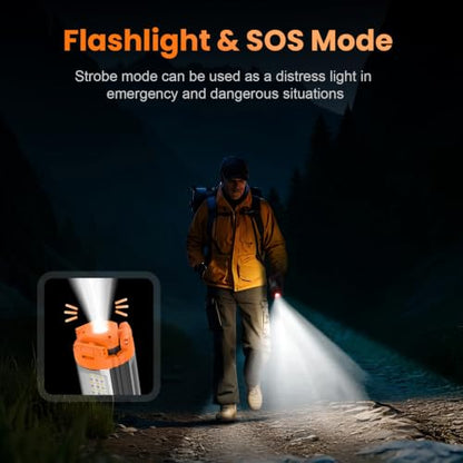 Rechargeable Camping Light with Tripod Stand