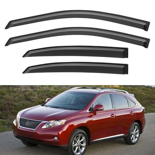 Window Visors Rain Guards for 2010 (4 Count)