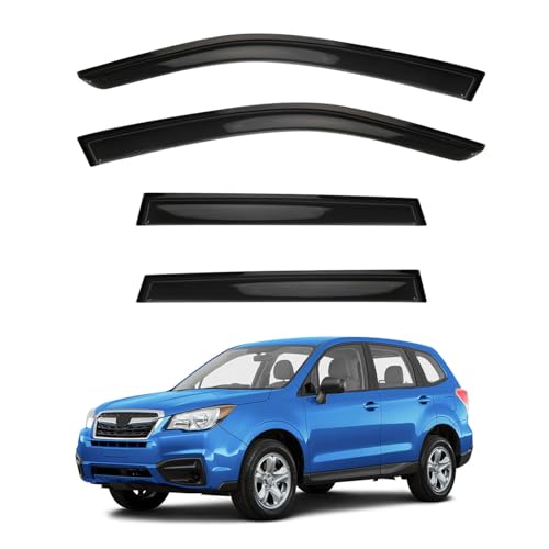 4pcs Window Visors Rain Guards for 2014 (4 Count)