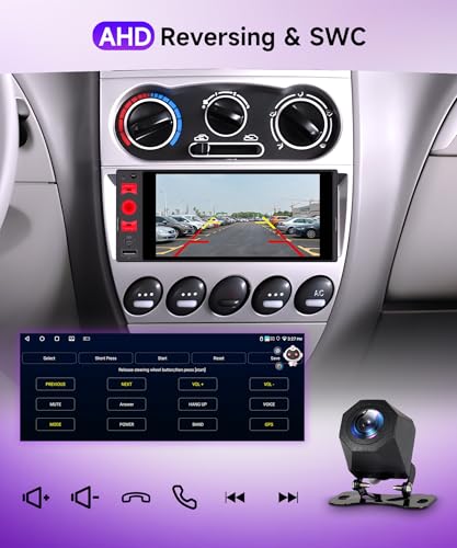 4G+64G Android Single Din Car Stereo Wireless Carplay Android Auto