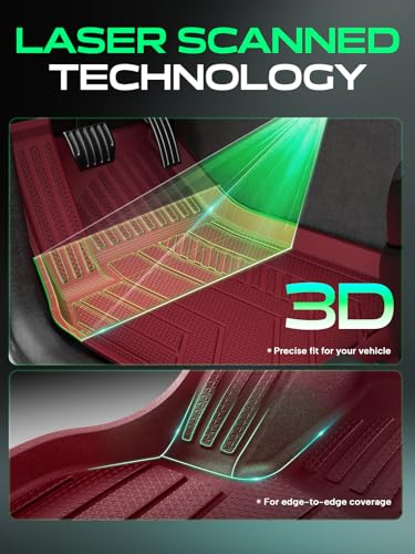 Automotive Floor Mats for Tesla Model Y Juniper 2025 2026 (6 Count)