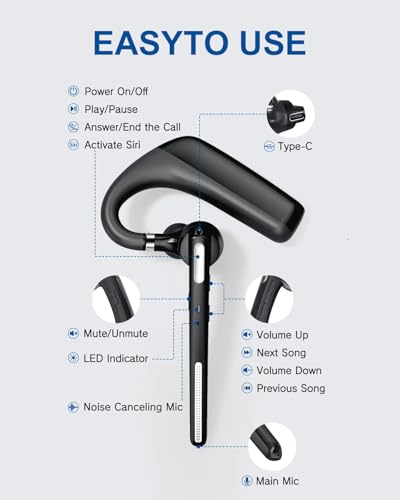 Bluetooth Headset V5.4