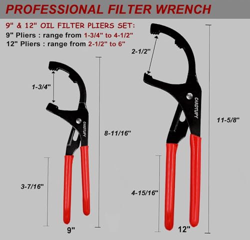 Oil Filter Wrench Set