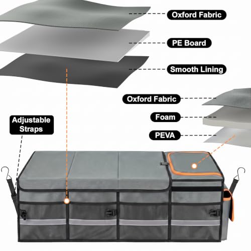 Car Trunk Organizer and Storage for Car