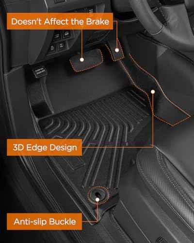 Car Floor Mats for Nissan Frontier 2026 2025 2024 2023 2022 Crew Cab Gift