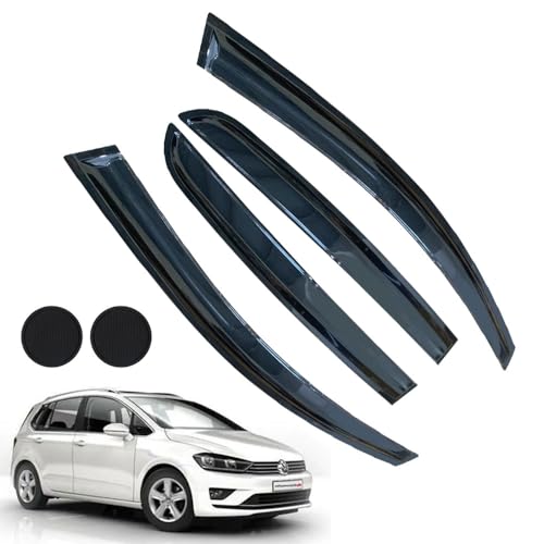 Rain Guards for Volkswagen Golf MK6 Hatchback 2010 (4 Count)