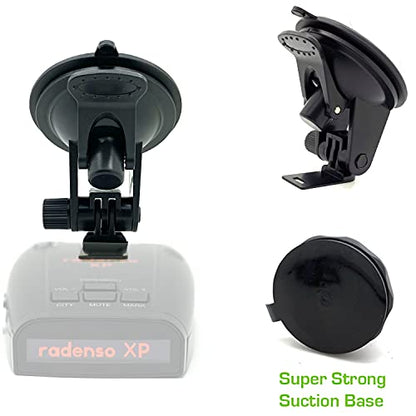 Car Truck Windshield Super Suction Cup Mount for Radenso XP and SP Radar Detector