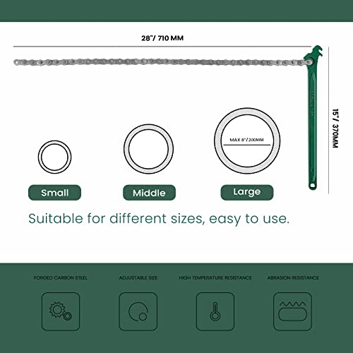 15 Inch Heavy Duty Chain Wrench for Semi Truck