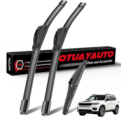 Windshield Wiper Blades Replacement for Jeep Compass 2018