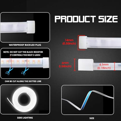 Upgrade Dynamic Flowing Car LED Trunk Light Strip