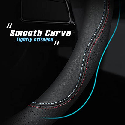 New Nappa Leather car Steering Wheel Cover