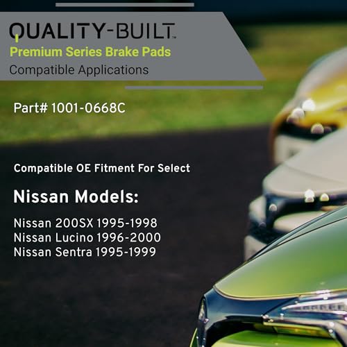 Front Ceramic Brake Pads