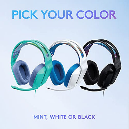 335 Wired Gaming Headset with Flip to Mute Microphone