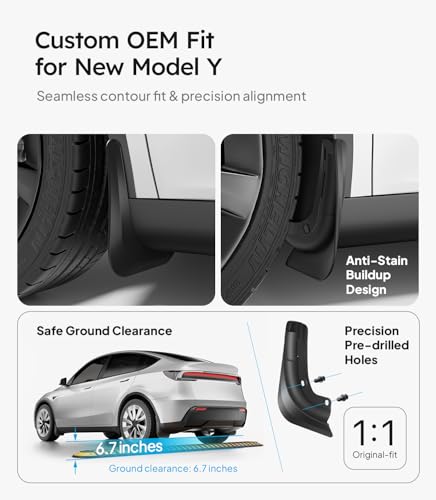 for Tesla Model Y Juniper 2025 (4 Count)
