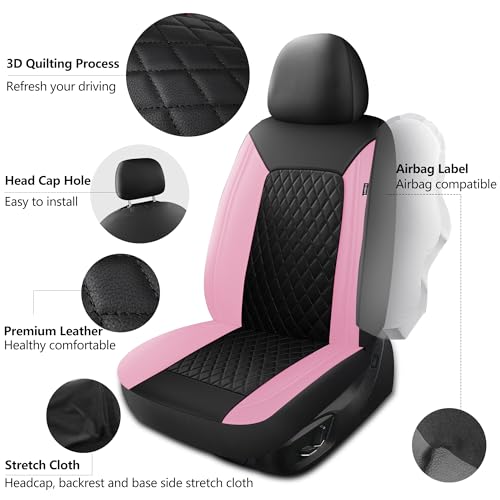 Faux Leather Front Car Seat Covers
