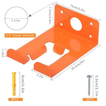Weeding Machine Wall Mounted Hanger (2 Count)