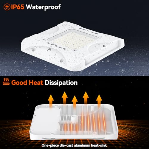4Pack 150W LED Canopy Light