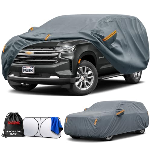 Waterproof Heavy Duty Car Cover Custom Fit Chevrolet Tahoe