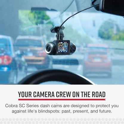 Smart Dash Cam with Interior Cam